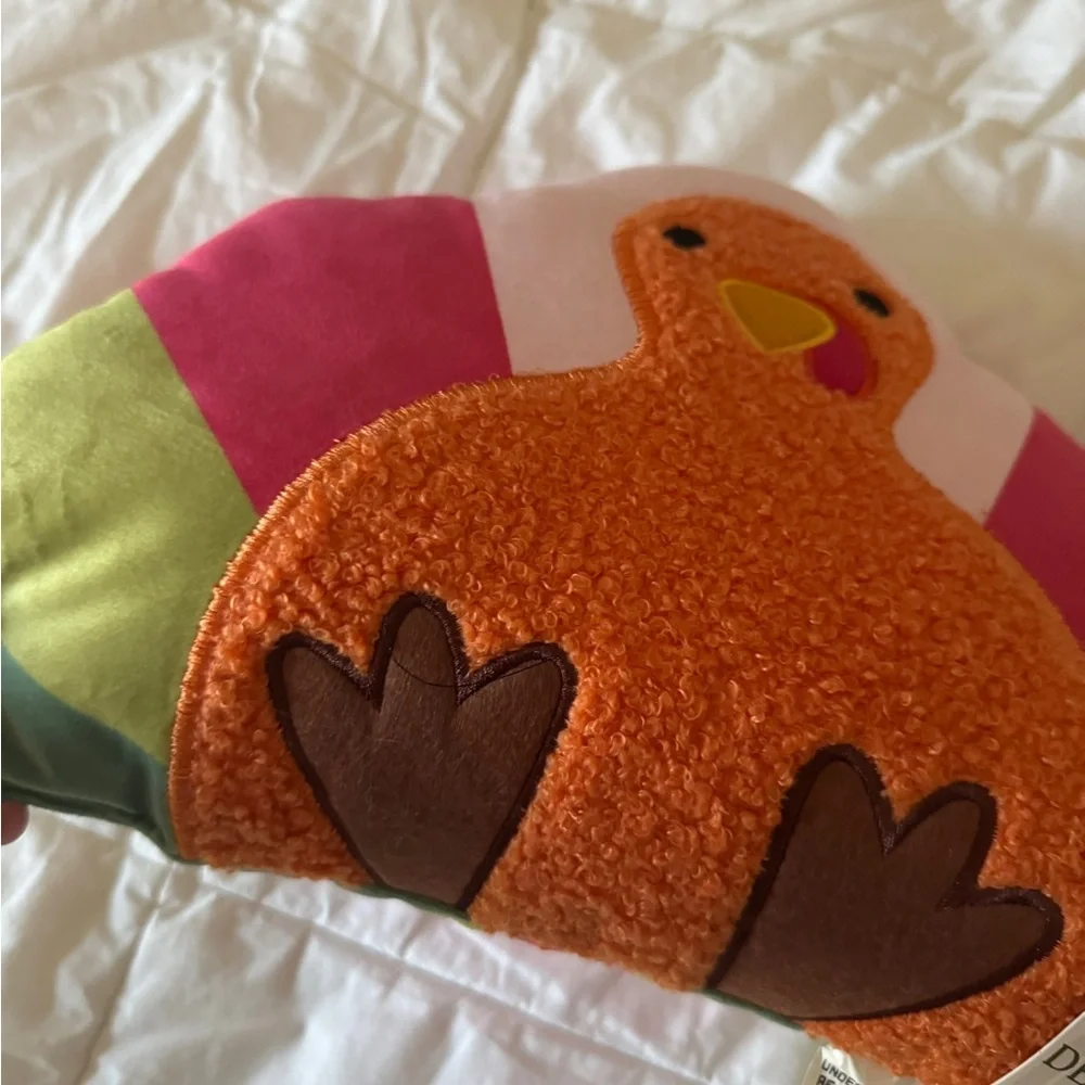 Turkey Decorative Pillow – New With Tags – Fall / Thanksgiving Decor